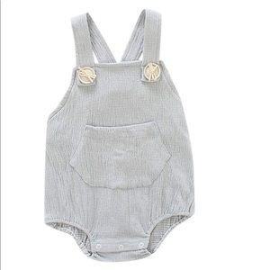 Organic Cotton Linen Romper